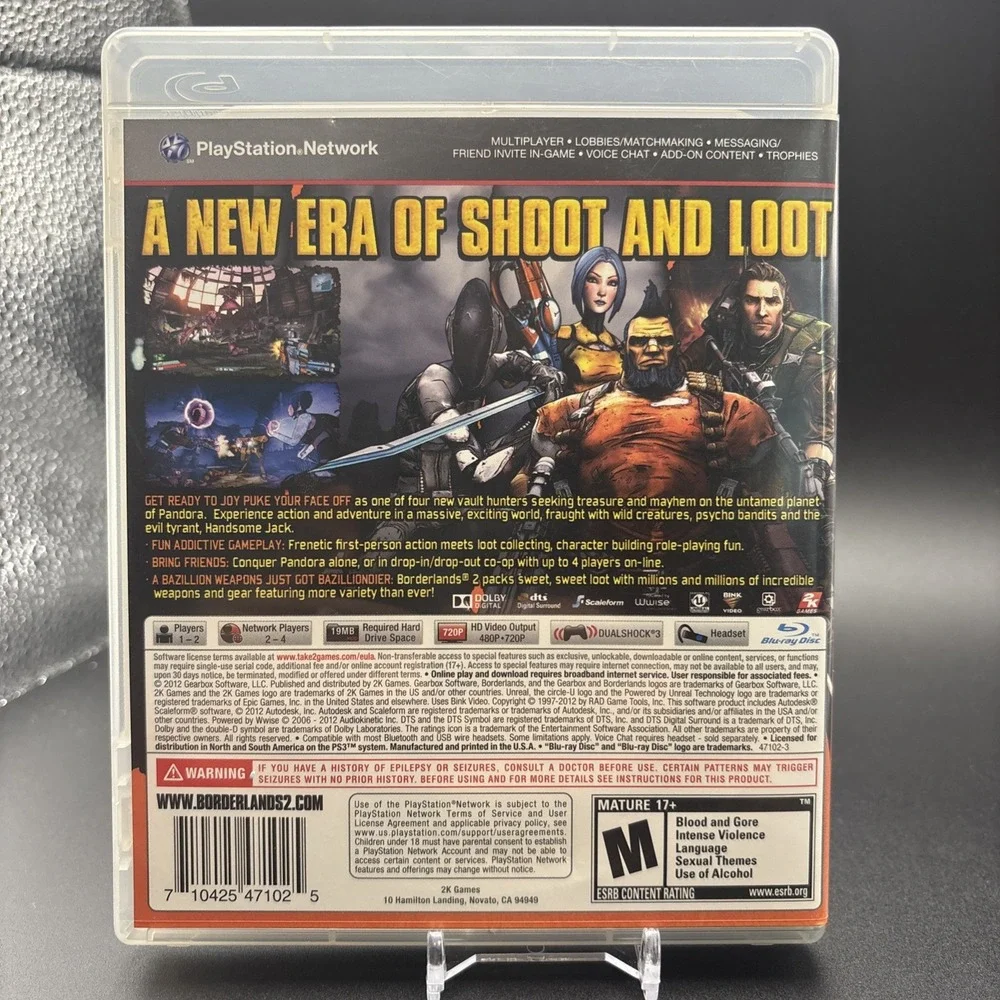 Borderlands‎ 2 Sony PlayStation 3, 2012 PS3 CIB